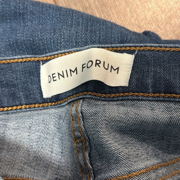 Denim Forum | Lola Mid Rise Skinny Blue Jean Denim 27w/28l - Picture 2 of 6